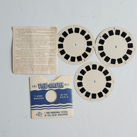 VINTAGE ROY ROGERS VIEW MASTER 1956  KING of the COWBOYS - Picture 2 of 6